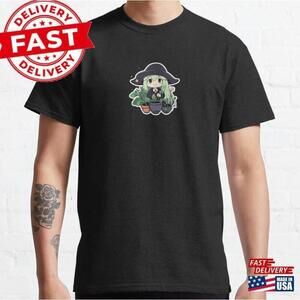 Anime Plant Witch Magical Aesthetic Graphic Unisex T-Shirt